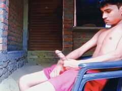 Indian Desi guy relishes the taste of big ebony cock in his gullet
