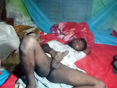 Desi teen lad takes on Indian grandpa's huge black dick in a hot anal video