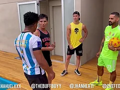 Rosilva and James Marte go wild with deepthroating & anal in a grand twink adventure
